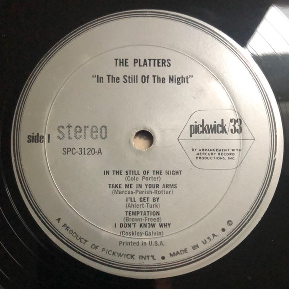 The Platters In The Still Of The Night Vinyl Lp - Picture 3 of 7